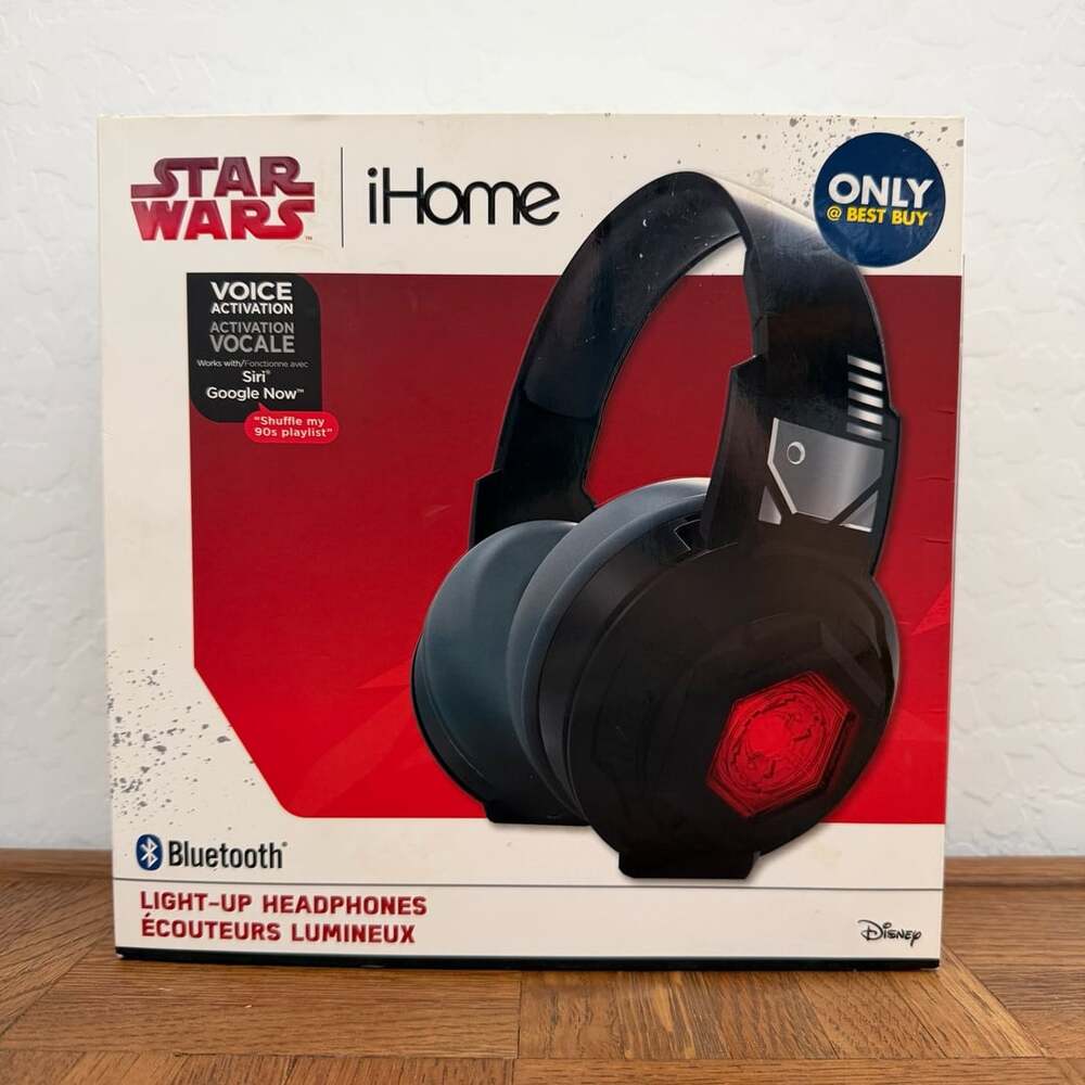 Star Wars iHome Bluetooth Light-Up Headphones Nest Buy Exclusive Disney